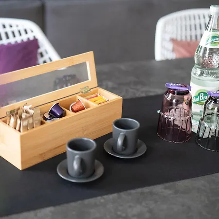 Apartment Farb-reich - Sauna, Netflix, Nespresso, Zentral