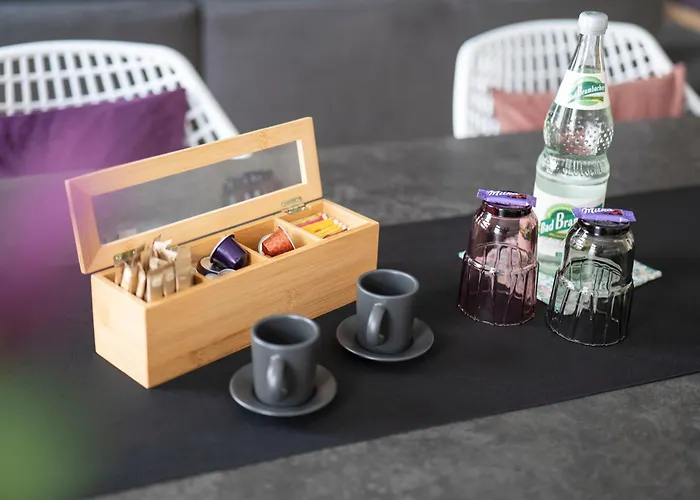 Apartment Farb-reich - Sauna, Netflix, Nespresso, Zentral