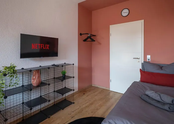 Farb-reich - Sauna, Netflix, Nespresso, Zentral Apartment Chemnitz