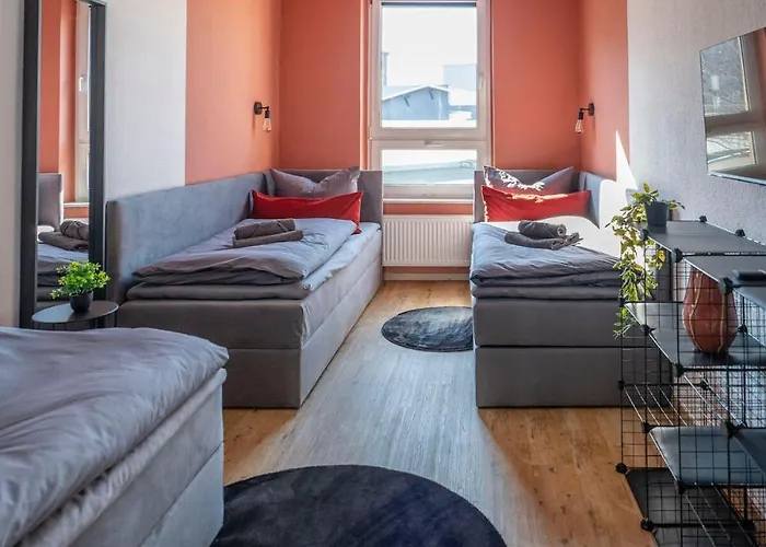 Farb-reich - Sauna, Netflix, Nespresso, Zentral Apartment Chemnitz
